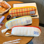 CouldNook Triangular Pencil Case - Contrast Zipper And Carry Loop