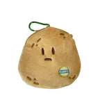 CouldNook Potato Coin Purse - Golden Plush And Four Embroidered Expressions
