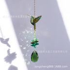 CouldNook Bird and Tree Suncatcher - Faceted Beads And Teardrop Detail