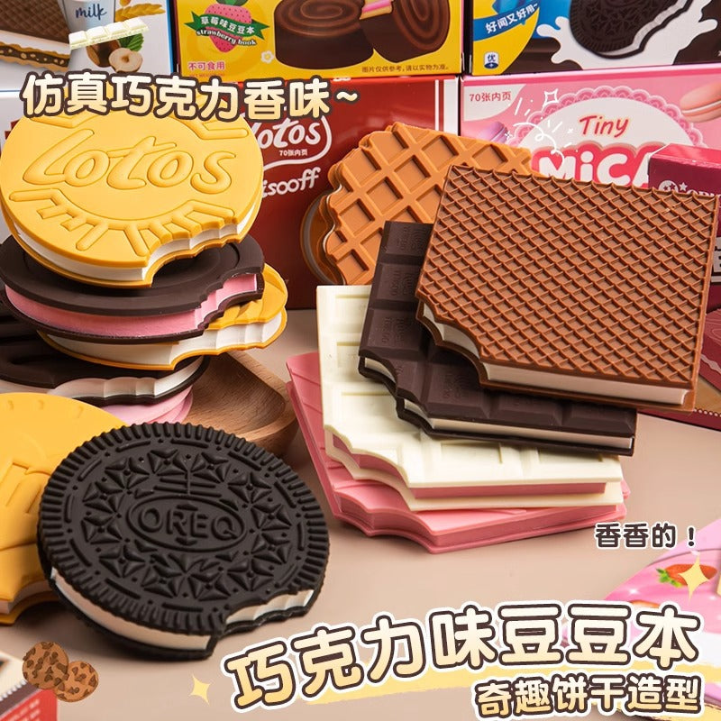 CouldNook Snack-Shaped Mini Notebook - Bite Detail And Sculpted Cover