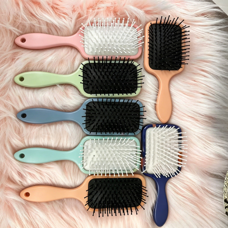 CouldNook Cushion Hairbrush - Rectangular Head And Supplier-Selected Pattern