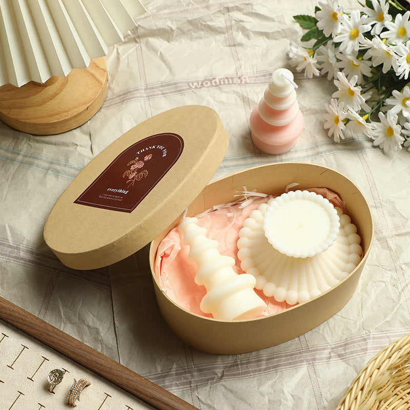 Wishing Fountain Scented Gift Candle Set - Perfect for Valentine's Day & Christmas Presents