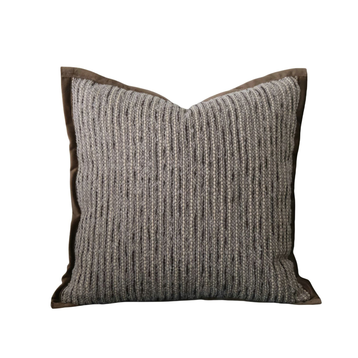 CouldNook Textured Cushion - Striped Ribbed And Raised Check Design Choices