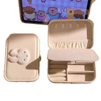 CouldNook Rabbit Jewelry Box - Textured Applique and Divided Interior