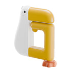CouldNook Bird-Shaped Desk Hook - Adjustable Clamp and Rounded Beak