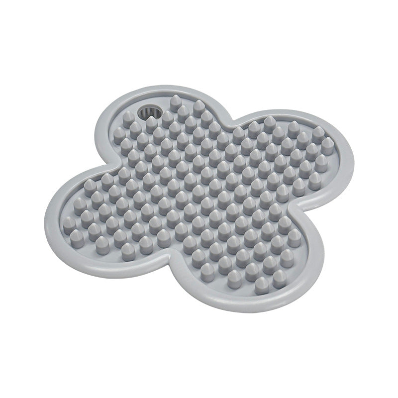 CouldNook Vegetable Brush - Four-Lobed Shape and Dual Textured Faces