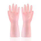 CouldNook PVC Cleaning Gloves - Pastel Colors And Textured Palm Surfaces