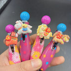 CouldNook Horse Ballpoint Pen - Dotted Barrel And Raised Pony Accent