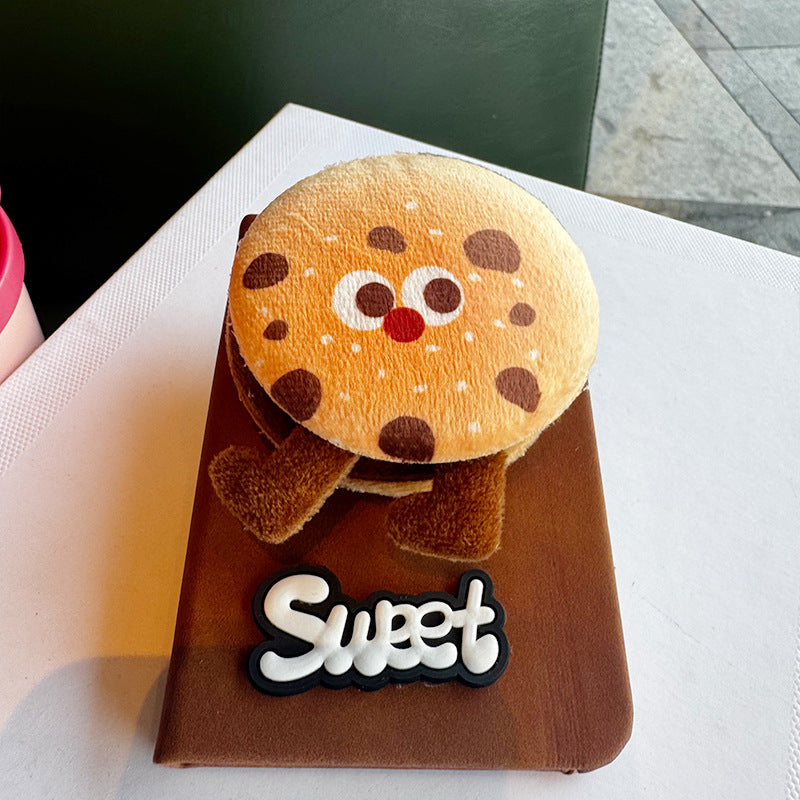 CouldNook Food Character Notebook - Plush Topper And Raised Word Patch