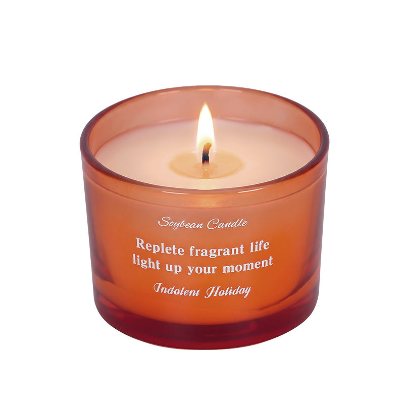 CouldNook Scented Jar Candle - Amber Vessel and Five Fragrance Choices