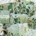 CouldNook Botanical Collage Paper - Embossed Details And Coordinated Floral Prints