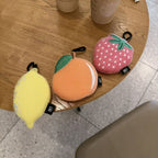 CouldNook Food Shaped Sponge Set - Colorful Scrubbing Faces And Hanging Loops