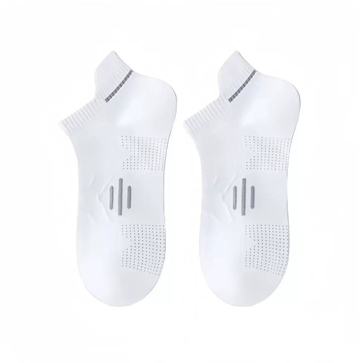 CouldNook Men Bright Accent Low Cut Socks - Casual Shoe Detail