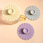 CouldNook Flower Silicone Cup Lid - Petal Outline And Raised Center