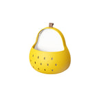 CouldNook Pear Wall Storage Basket - Perforated Front And Open Top