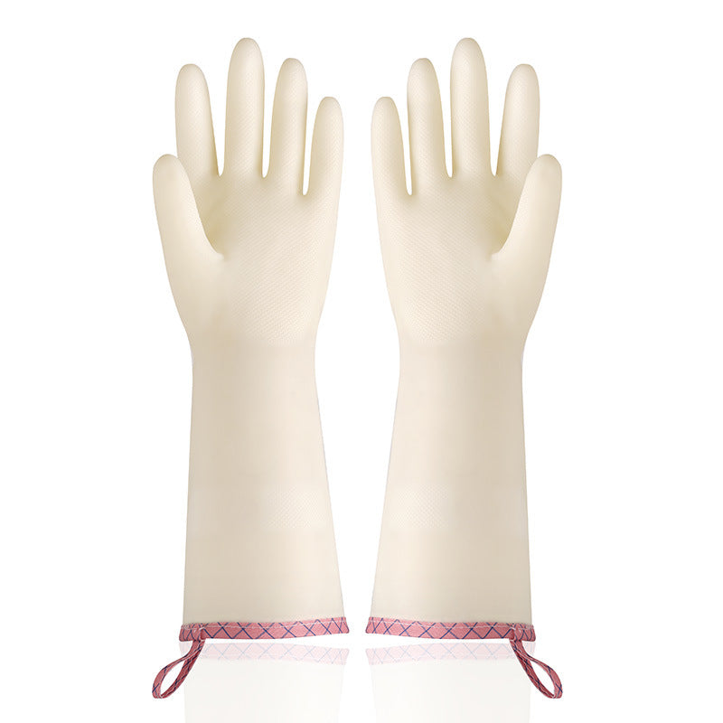 CouldNook Household Nitrile Gloves - Pale Bodies And Varied Cuff Finishes