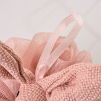 CouldNook Rabbit Bath Pouf - Plush Character and Mesh Body