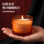 CouldNook Scented Jar Candle - Amber Vessel and Five Fragrance Choices