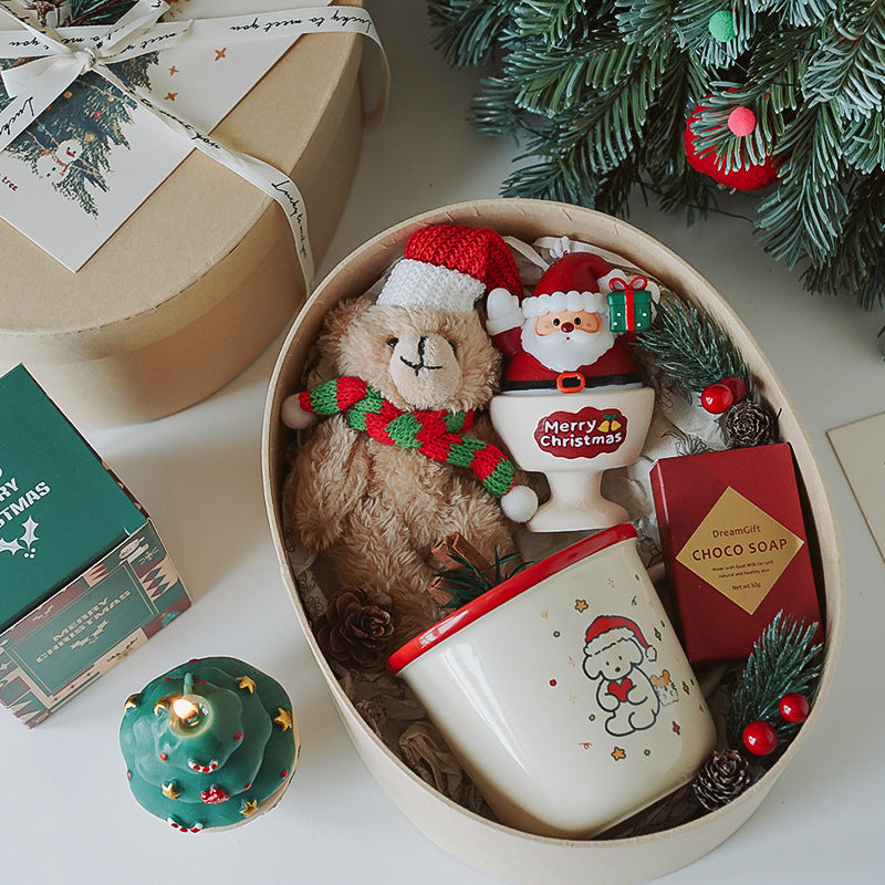 CouldNook Christmas Candle - Festive Characters and Decorated Tree Designs