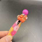 CouldNook Horse Ballpoint Pen - Dotted Barrel And Raised Pony Accent