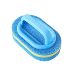 CouldNook Handled Cleaning Sponge - Raised Grip And Layered Oval Pad