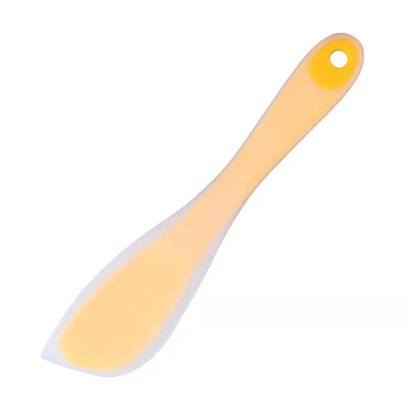 CouldNook Silicone Baking Spatula - Rounded Flexible One-Piece Design