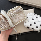 CouldNook Accordion Jewelry Organizer - Divided Interior And Beaded Pull