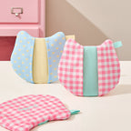 CouldNook Cat Pot Holder - Shaped Ears And Split Hand Pockets