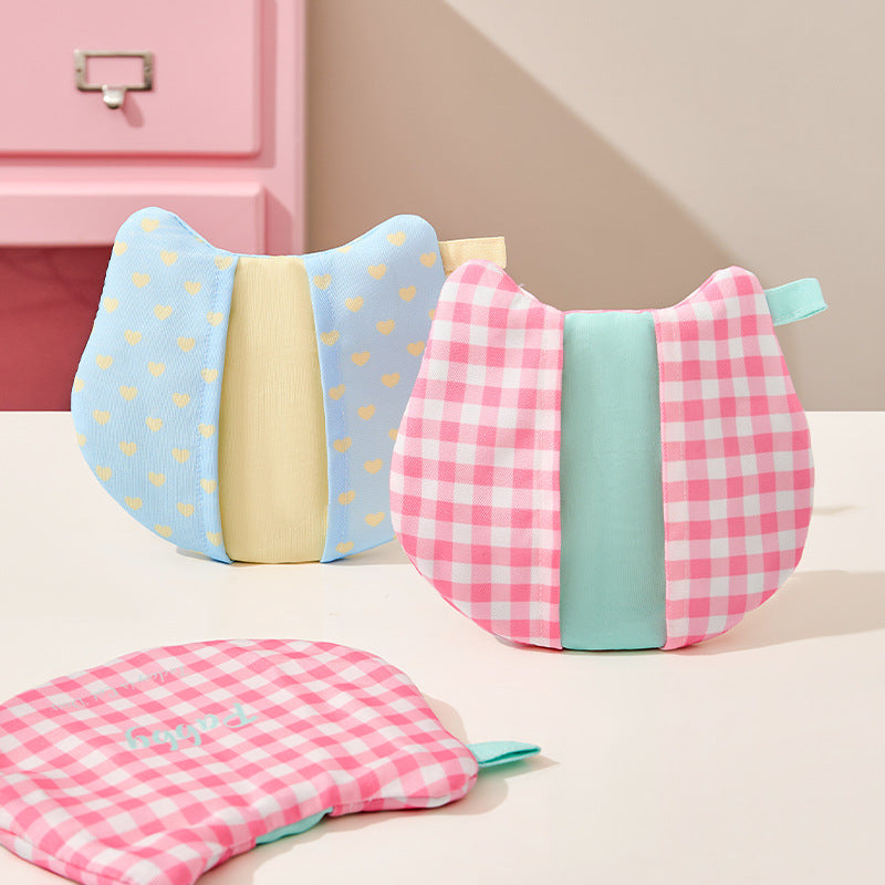 CouldNook Cat Pot Holder - Shaped Ears And Split Hand Pockets