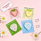 CouldNook Strawberry Phone Grip - Colorful Artwork And Expandable Back