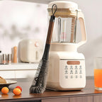 CouldNook Cup Brush - Woodgrain Handle And Detachable Slim Brush