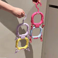 CouldNook Hanging Hat Organizer - Linked Rings And Rotating Hook