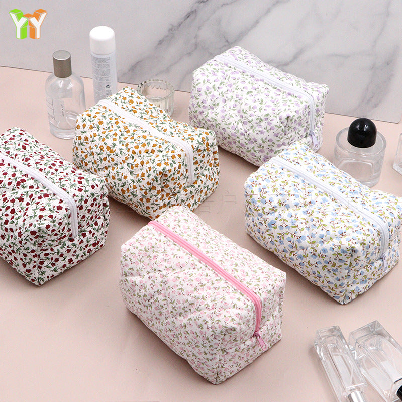 CouldNook Zippered Cosmetic Bag - Assorted Textures and Printed Styles