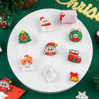 CouldNook Christmas Memo Clip - Festive Characters And Clear Shaped Border