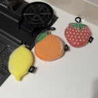 CouldNook Food Shaped Sponge Set - Colorful Scrubbing Faces And Hanging Loops