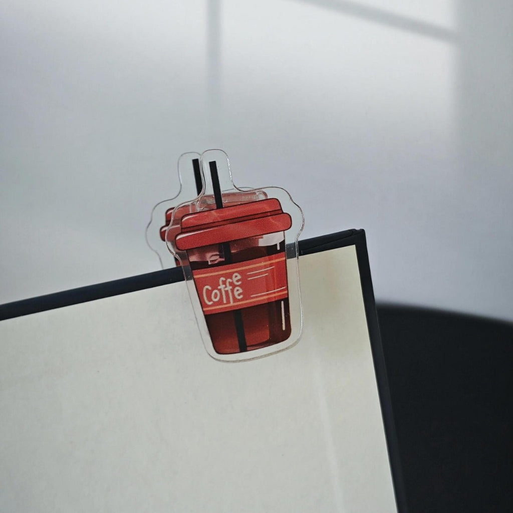 CouldNook Coffee Memo Clip - Takeaway Cups And Cafe Menu Designs
