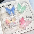 CouldNook Butterfly Memo Clip - Gradient Wings And White Vein Details