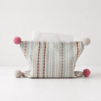 CouldNook Fair Isle Pom-Pom Tissue Sleeve - Aesthetic Woolen Case
