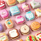 CouldNook Squishy Mini Sticky Notes - Shaped Cover And Ball Chain