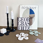 CouldNook Flower Coaster - Open Petal Shape in Solid Colors