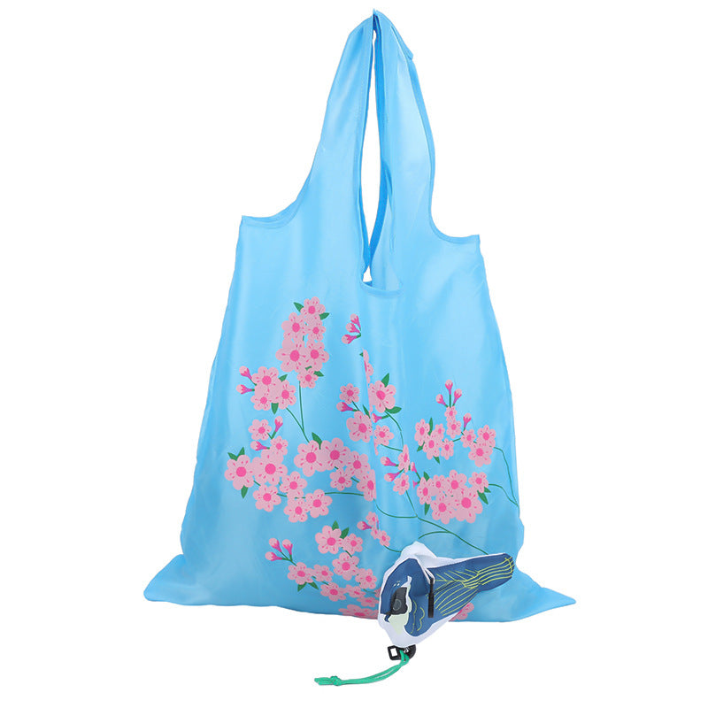 CouldNook Foldable Shopping Bag - Printed Tote And Character Storage Pouch