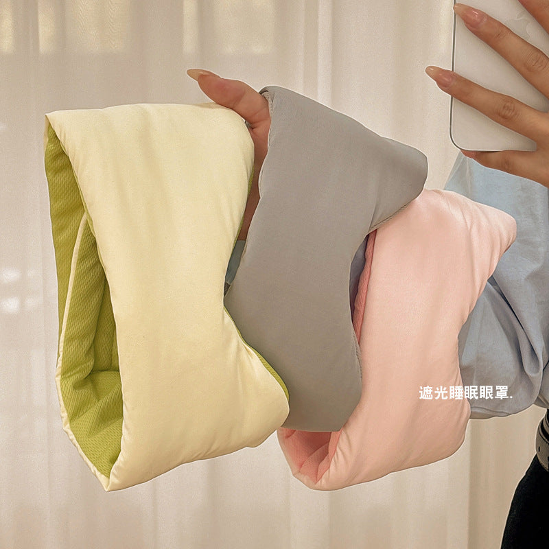 CouldNook Wraparound Sleep Mask - Broad Cotton Front And Adjustable Fastening
