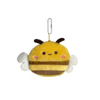 CouldNook Bee Coin Purse - Plush Stripes And Little White Wings