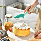 CouldNook Baking Spatula - Broad Head and Contrasting Handle Colors