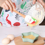 CouldNook Christmas Silicone Spatula - Printed Head and Beech Handle