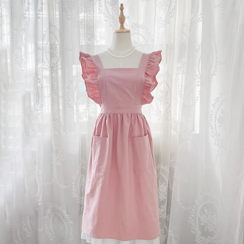 CouldNook Cross Back Apron - Kitchen Wear Accent