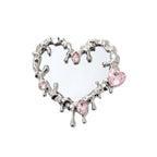 CouldNook Decorative Mirror Accessory - Sculpted Outlines And Ornamental Border Designs