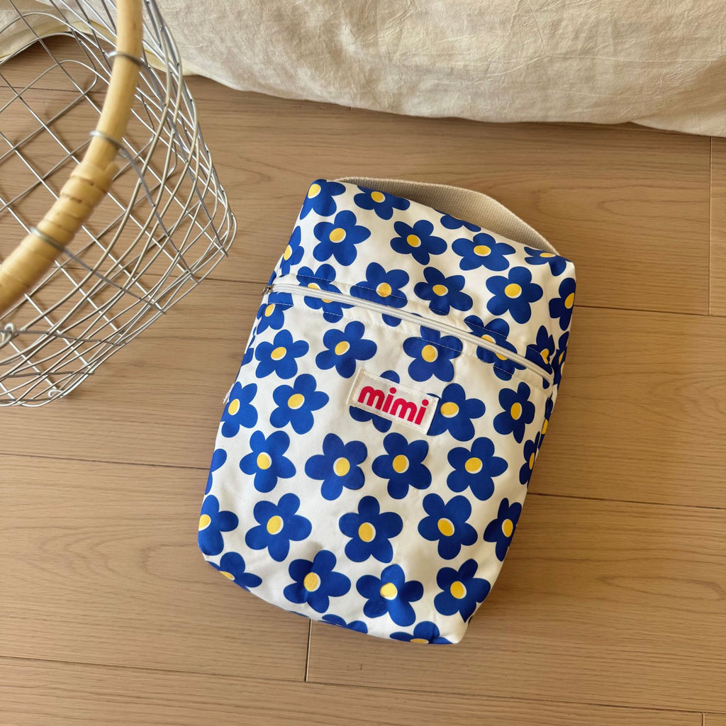 CouldNook Printed Storage Bag - Tall Profile And Short Carry Handle