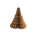 CouldNook Honeycomb Paper Tree Ornament - Layered Folds and Hanging Cord
