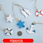 CouldNook Coastal Hanging Ornament - Nautical Shapes And Twine Loop